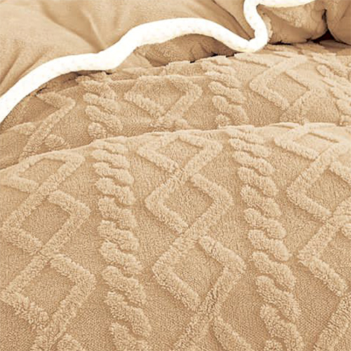 Lenjerie de pat 2 persoane, cocolino, groasă, uni, 4 piese, SPUC03 [2]