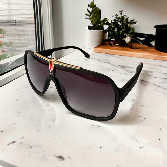 Ochelari de soare bărbați, cu filtru de protecție UV 400, cu toc cadou, OSB55 [5]