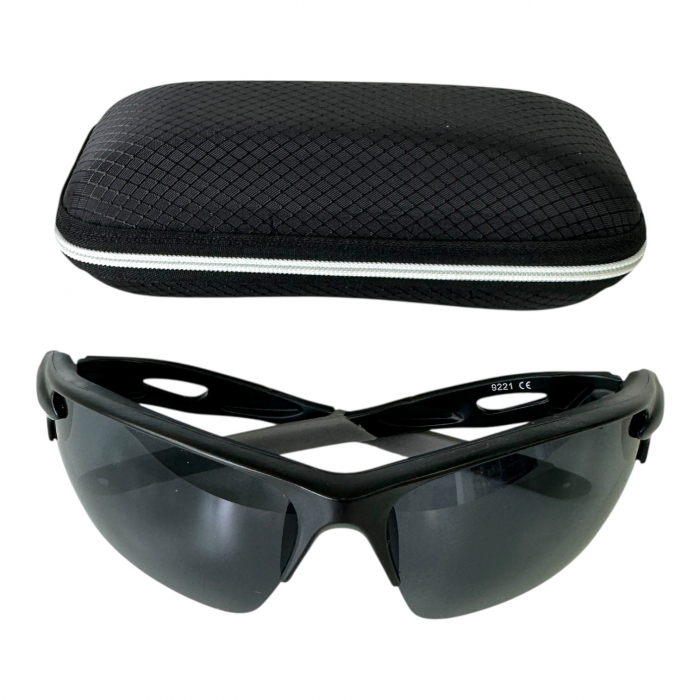 Ochelari de soare bărbați, cu filtru de protecție UV 400, cu toc cadou, OSB56 [4]