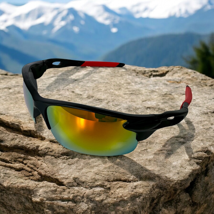 Ochelari de soare bărbați, cu filtru de protecție UV 400, cu toc cadou, OSB57 [5]