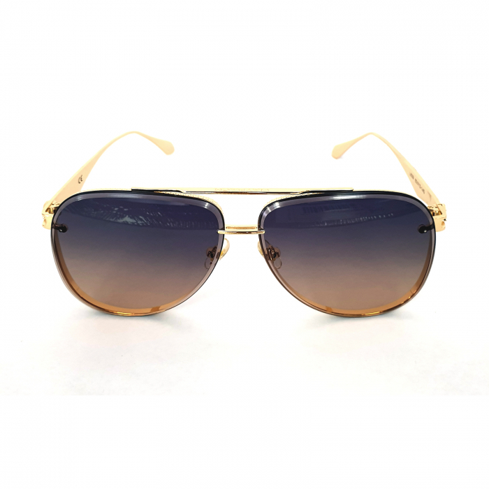 Ochelari de soare bărbați, cu filtru de protecție UV 400, cu toc cadou, OSB28 [2]