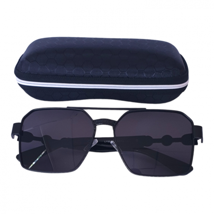 Ochelari de soare bărbați, cu filtru de protecție UV 400, cu toc cadou, OSB32 [4]