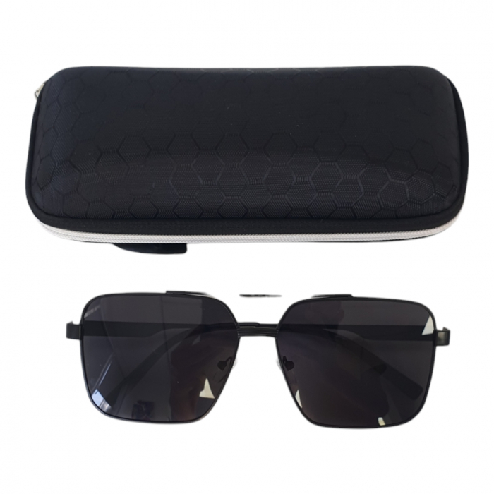 Ochelari de soare bărbați, cu filtru de protecție UV 400, cu toc cadou, OSB33 [4]