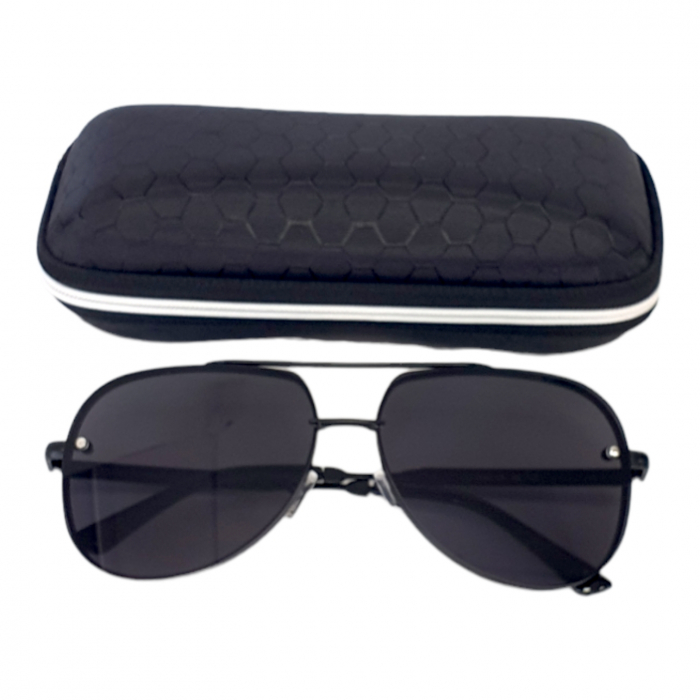 Ochelari de soare bărbați, cu filtru de protecție UV 400, cu toc cadou, OSB34 [4]