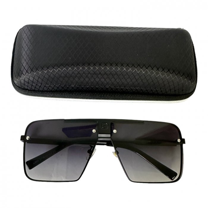 Ochelari de soare bărbați, cu filtru de protecție UV 400, cu toc cadou, OSB41 [4]