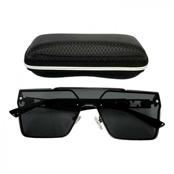 Ochelari de soare bărbați, cu filtru de protecție UV 400, cu toc cadou, OSB49 [4]