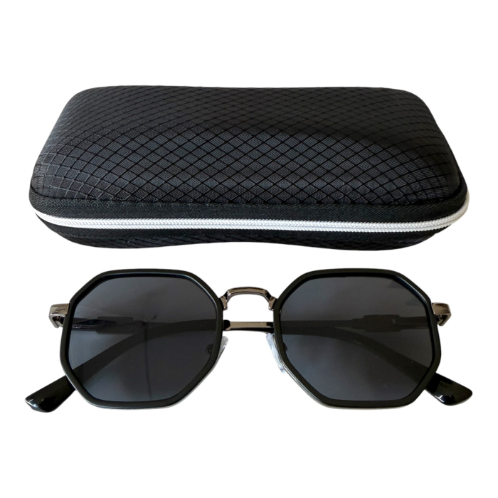 Ochelari de soare unisex, cu filtru de protecție UV 400, cu toc cadou, OSX44 [6]