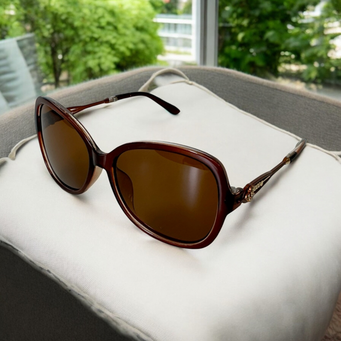 Ochelari de soare damă, polarizați, cu filtru de protecție UV 400, cu toc cadou, OSD05 [5]