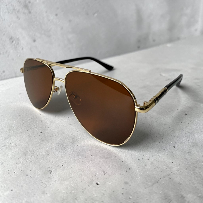 Ochelari de soare bărbați, cu filtru de protecție UV 400, cu toc cadou, OSB68 [2]