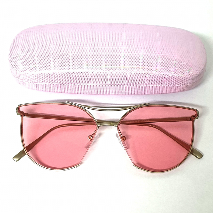Ochelari de soare damă, cu filtru de protecție UV 400, cu toc cadou, OSD28 [3]