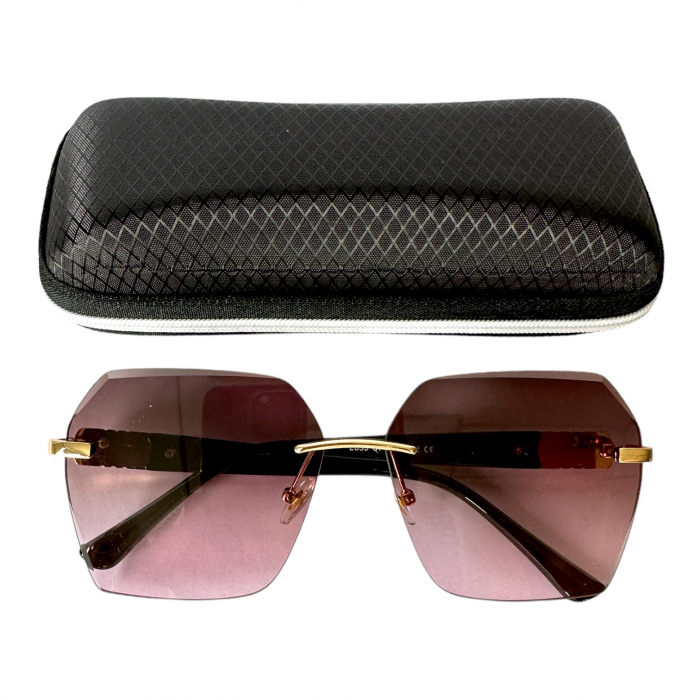 Ochelari de soare damă, cu filtru de protecție UV 400, cu toc cadou, OSD49 [4]