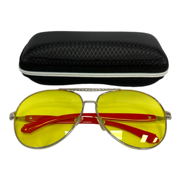 Ochelari de soare damă, cu filtru de protecție UV 400, cu toc cadou, OSD63 [4]