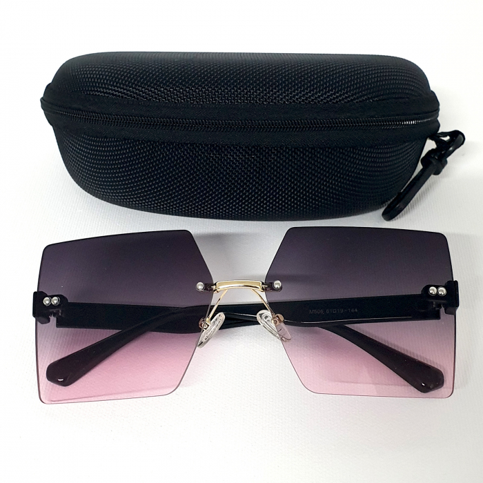 Ochelari de soare damă, polarizați 400 UV, cu toc cadou, OSD01 [3]