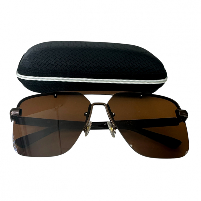 Ochelari de soare unisex, cu filtru de protecție UV 400, cu toc cadou, OSX36 [4]