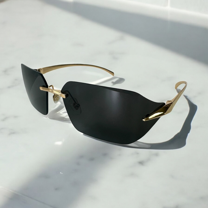 Ochelari de soare unisex, cu filtru de protecție UV 400, cu toc cadou, OSX37 [4]