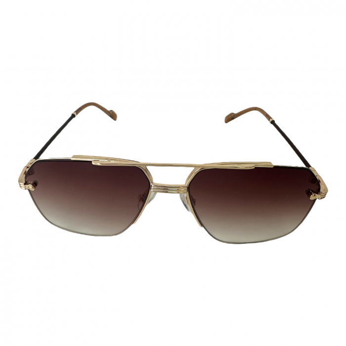 Ochelari de soare unisex, cu filtru de protecție UV 400, cu toc cadou, OSX41 [2]