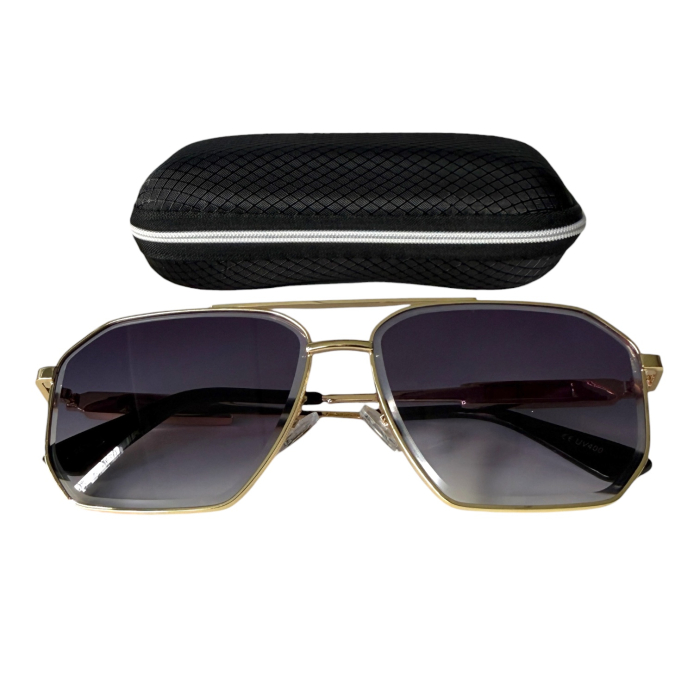 Ochelari de soare unisex, cu filtru de protecție UV 400, cu toc cadou, OSX48 [6]