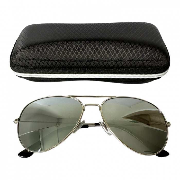 Ochelari de soare unisex, polarizați 400 UV, cu toc cadou, OSX31 [4]