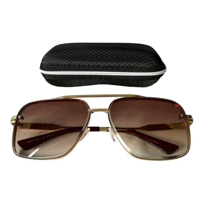 Ochelari de soare unisex, cu filtru de protecție UV 400, cu toc cadou, OSX50 [6]