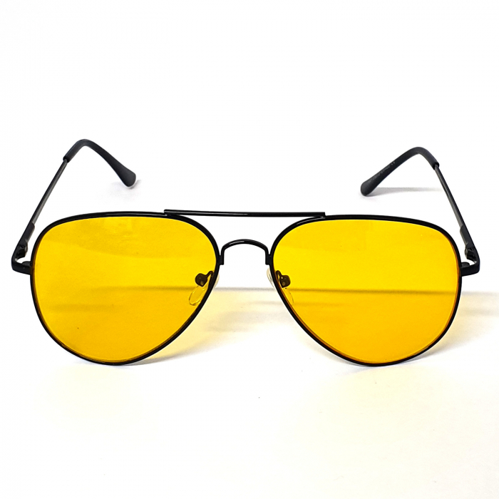 Ochelari pentru condus, unisex, cu filtru de protecție UV 400, cu toc cadou, OSX12 [2]