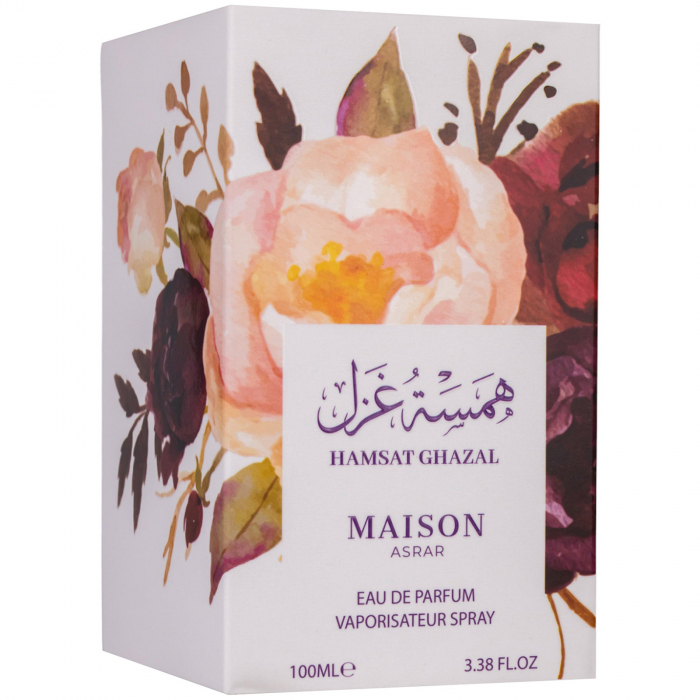 Parfum arăbesc unisex original import Dubai Hamsat Ghazal by Maison Asrar 100ml [4]