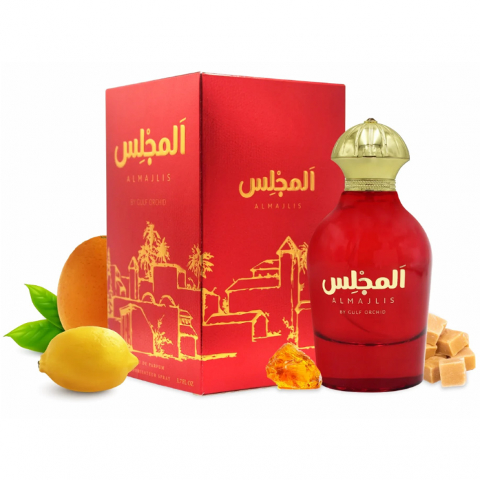 Parfum arăbesc damă original import Dubai Almajlis by Gulf Orchid 110ml [2]