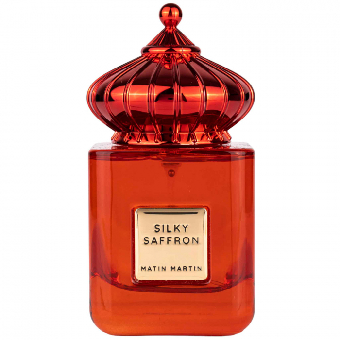 Parfum arăbesc damă original import Dubai Silky Saffron by Matin Martin 100ml [2]