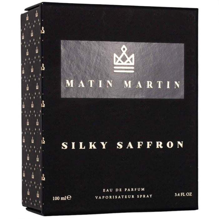 Parfum arăbesc damă original import Dubai Silky Saffron by Matin Martin 100ml [5]