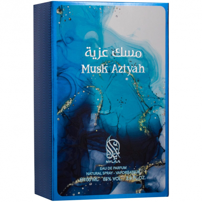 Parfum arăbesc dama original import Dubai Musk Aziyah by Nylaa 100ml [4]