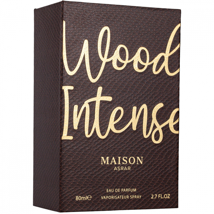 Parfum arăbesc bărbați original import Dubai Wood Intense by Maison Asrar 80ml [4]