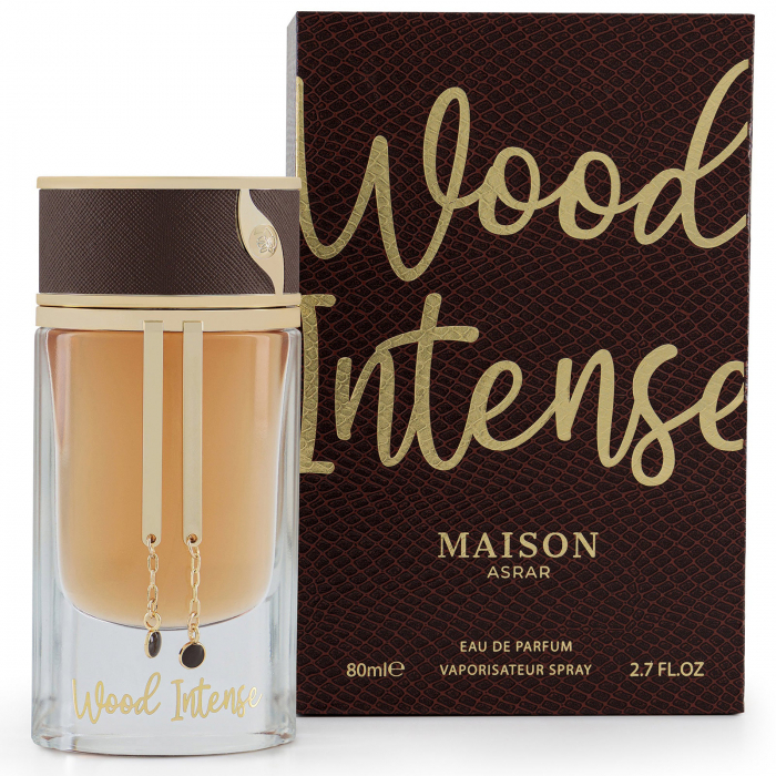 Parfum arăbesc bărbați original import Dubai Wood Intense by Maison Asrar 80ml [5]