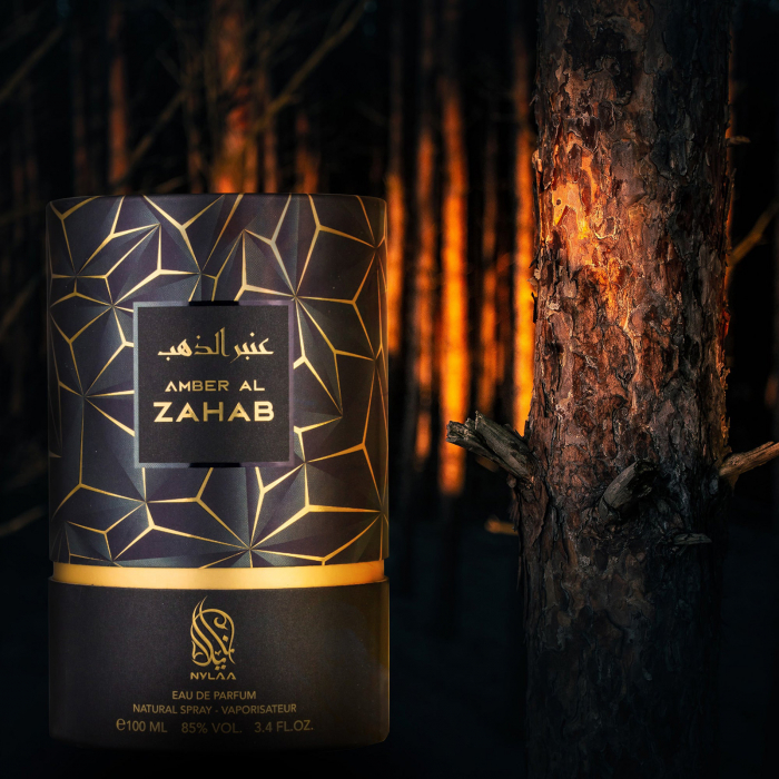 Parfum arăbesc unisex original import Dubai Amber Al Zahab by Nylaa 100ml [5]