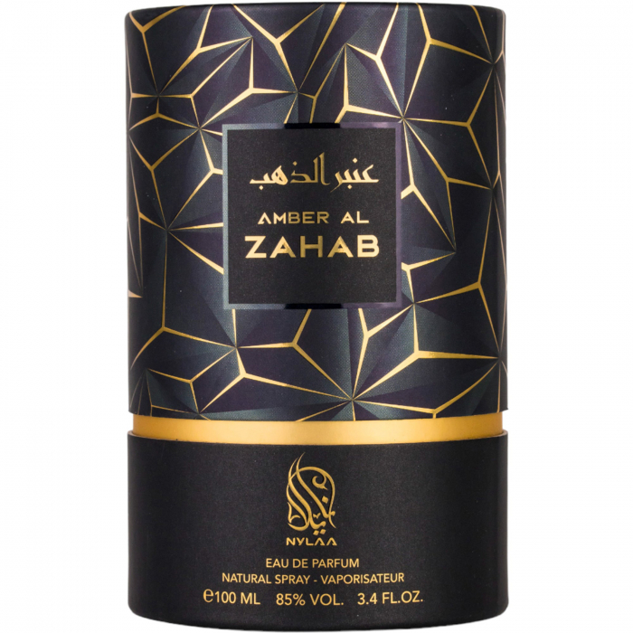 Parfum arăbesc unisex original import Dubai Amber Al Zahab by Nylaa 100ml [4]