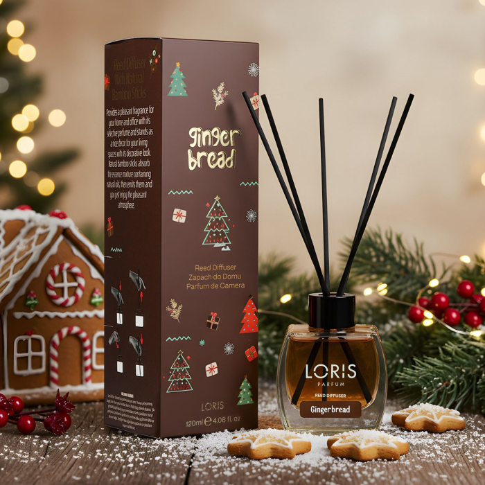 Parfum odorizant de cameră pentru Crăciun, 120 ml, Ginger Bread, OC05 [2]