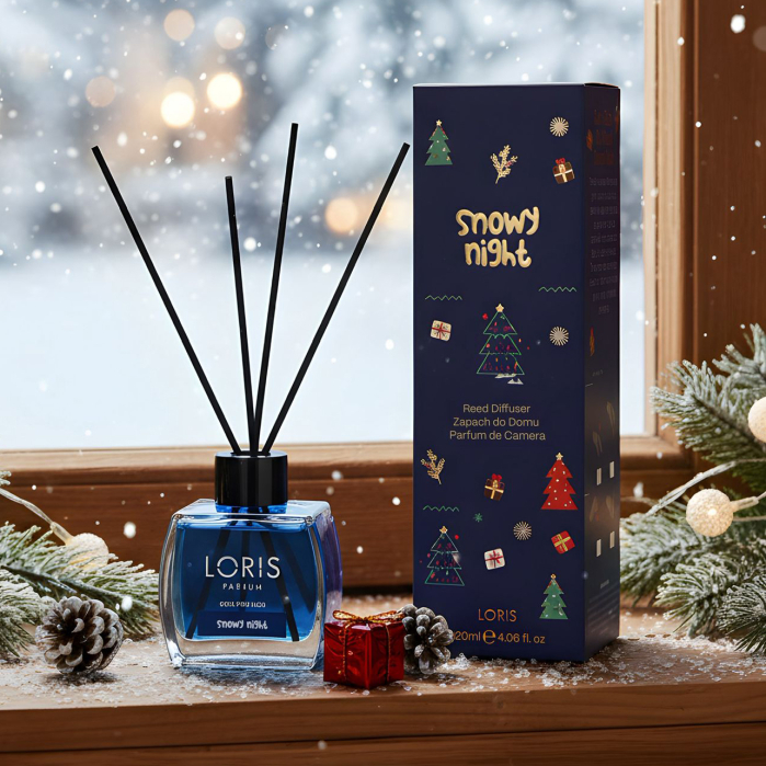 Parfum odorizant de cameră pentru Crăciun, 120 ml, Snowy Nights, OC04 [2]
