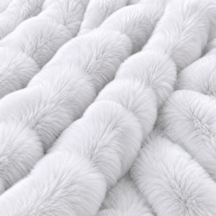 Pătură blană ecologică tip Chinchilla, 200x230 cm, CMI04 [2]