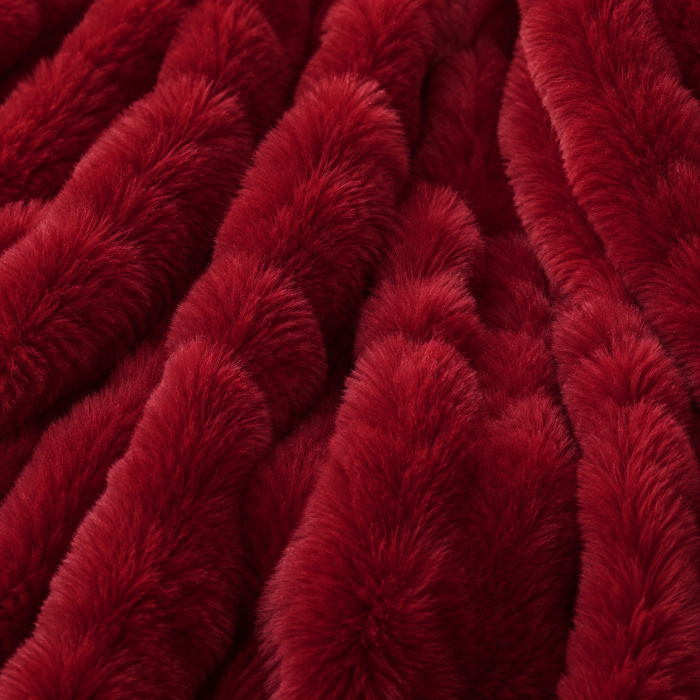 Pătură blană ecologică tip Chinchilla, 200x230 cm, CMI07 [2]