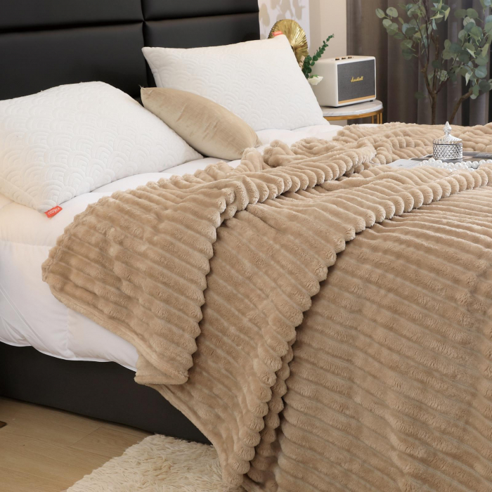 Pătură pufoasă Cocolino, 200x230 cm, bej, PCB533 [4]