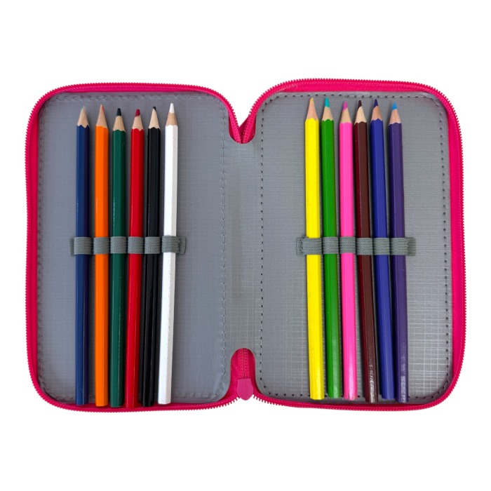 Penar complet echipat, 3 compartimente, 32 piese, pentru fete, model Unicorn, PNF06 [4]