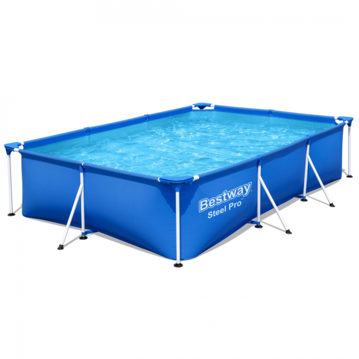 Piscină cadru metalic 3300 litri Bestway Steel Pro Max 300x201x66 cm [5]