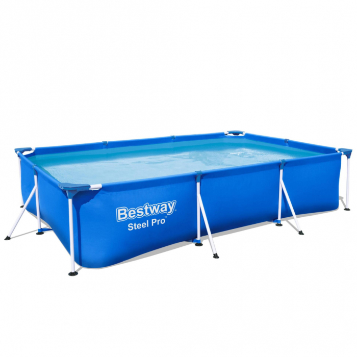 Piscină cadru metalic 3300 litri Bestway Steel Pro Max 300x201x66 cm [8]