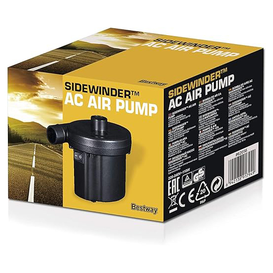 Pompă electrică Bestway Sidewinder 220-240V, 3 adaptoare, 12x10.5x14.8 cm [5]