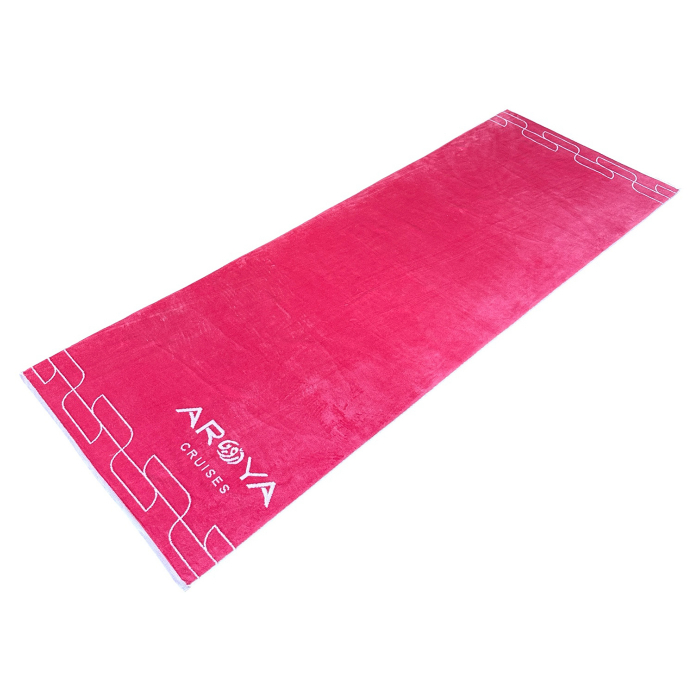 Prosop plajă bumbac 100%, 75x200 cm, pentru șezlong, 550g/mp, PPB51 [4]