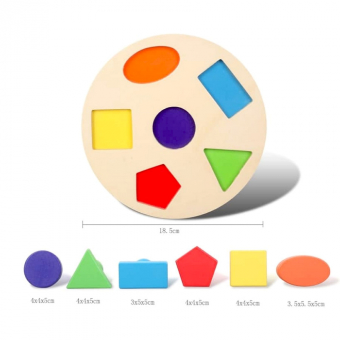 Puzzle incastru din lemn ștampile JC83 [2]