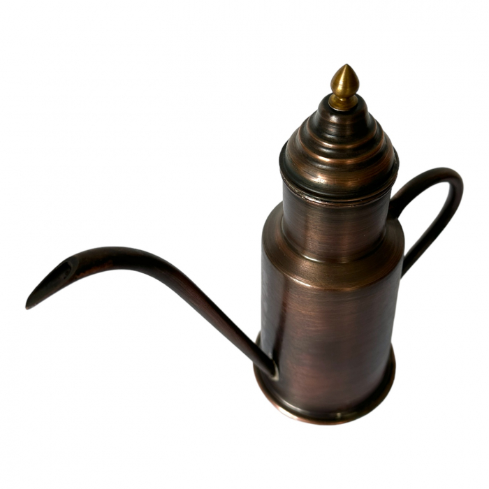 Recipient ulei din cupru antichizat cu capac 500 ml CTR60 [4]