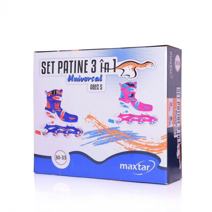 Role 3 In 1 Maxtar Universal mărimi ajustabile albastru 2.35 kg [4]