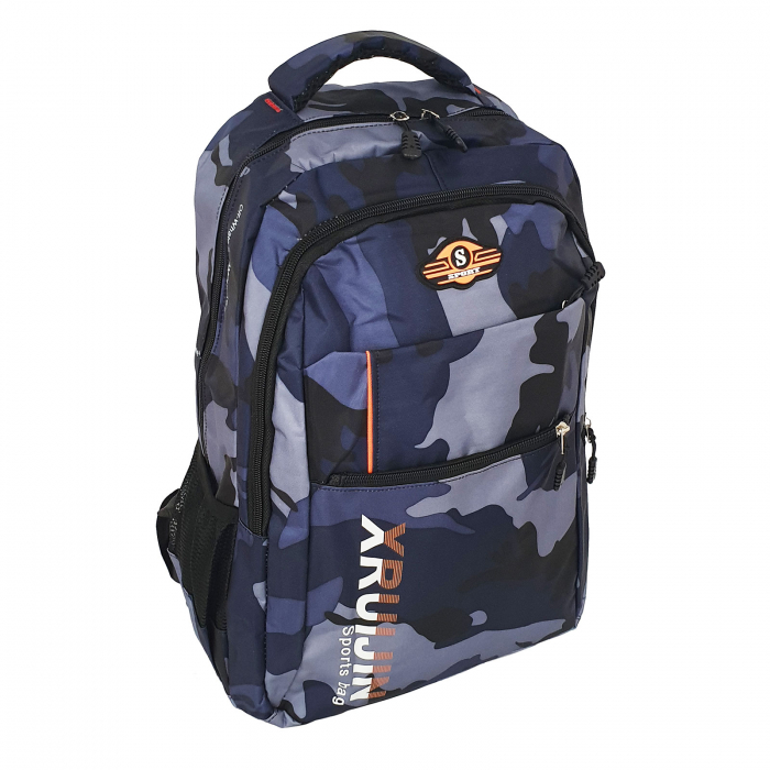 Rucsac camuflaj bleumarin XRU, 47 x 35 x 20 cm, 3 compartimente, RS20 [3]