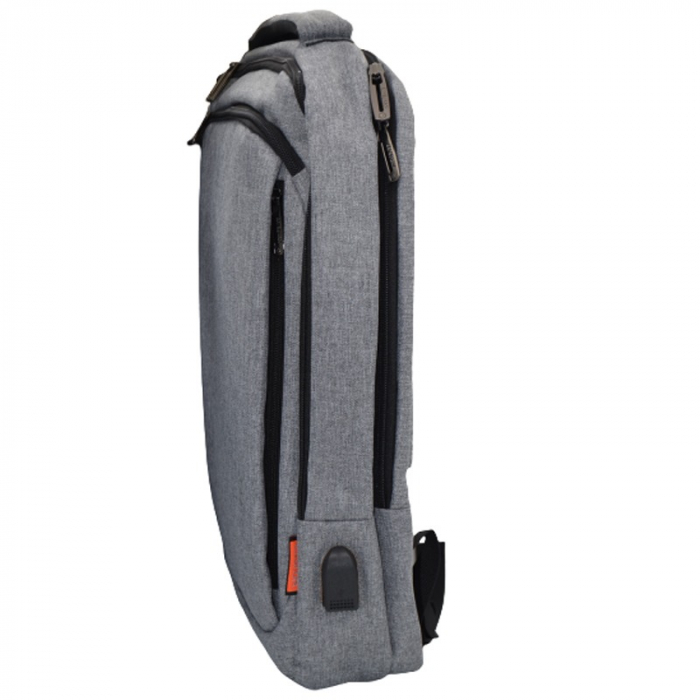 Rucsac laptop 15.6 inch cu port de încărcare USB, 44 x 32 x 16 cm, 2 compartimente, RS37 [4]