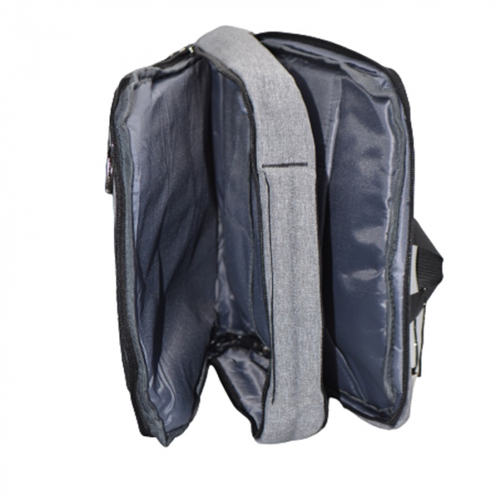 Rucsac laptop 15.6 inch cu port de încărcare USB, 44 x 32 x 16 cm, 2 compartimente, RS37 [5]