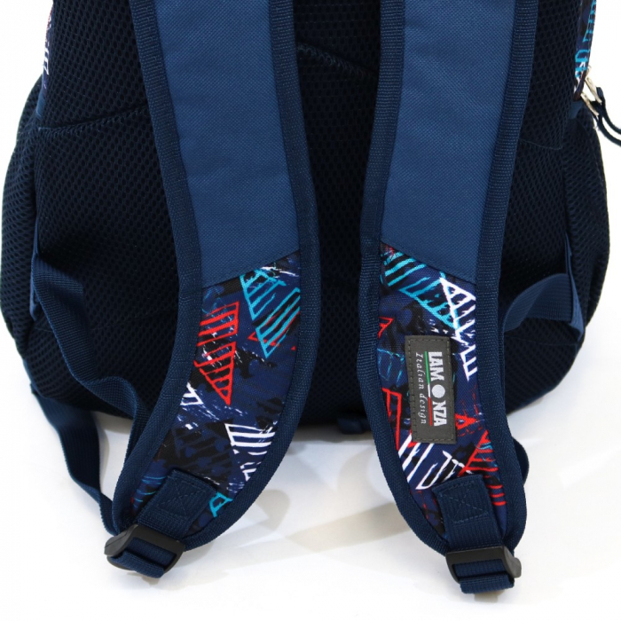 Rucsac scoala SONIC 44x33x18 cm LAMONZA [5]